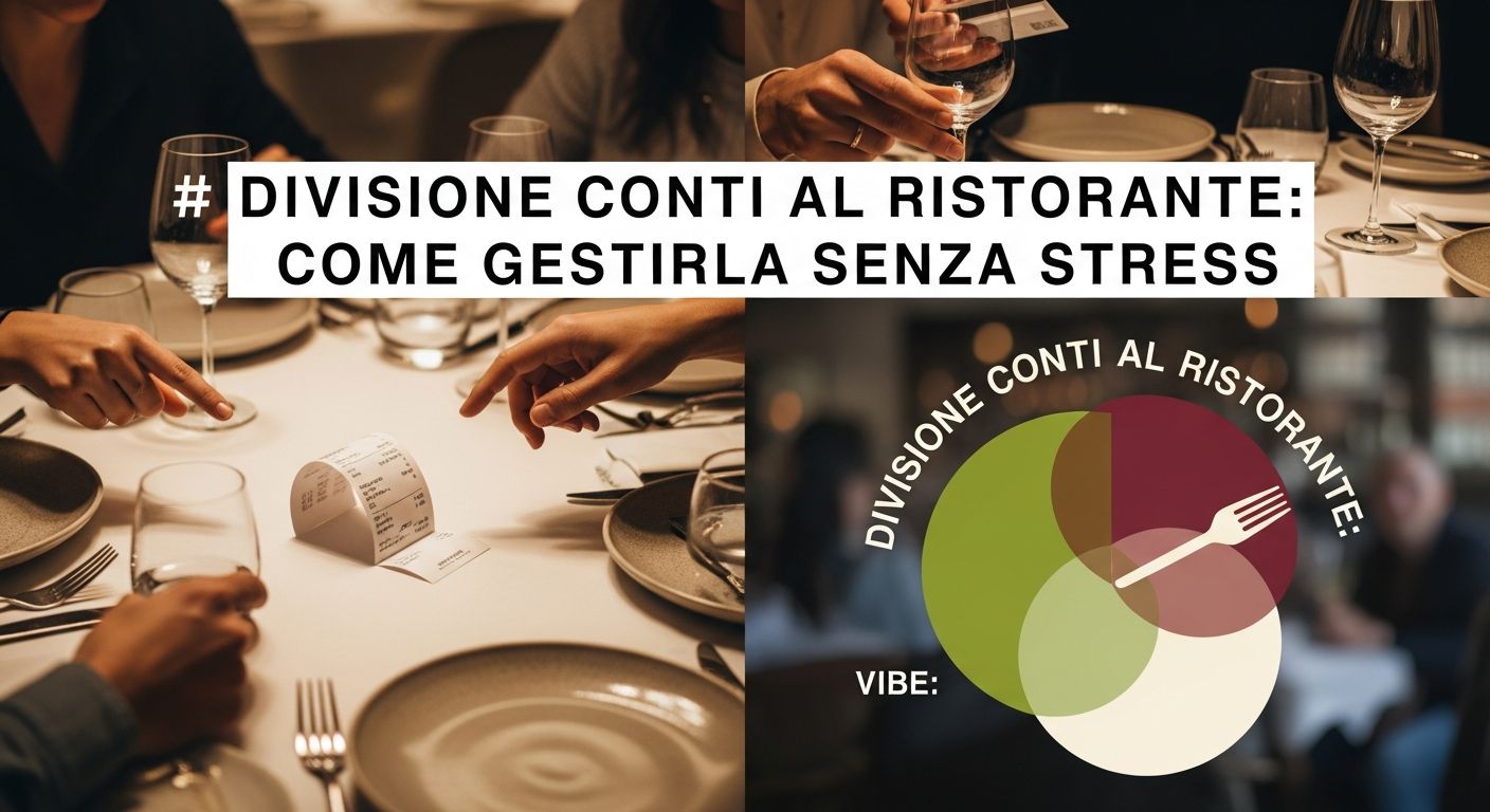 Divisione Conti al Ristorante - Come Gestirla Senza Stress