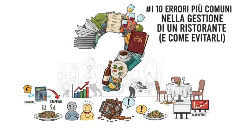 I 10 Errori Più Comuni nella Gestione di un Ristorante (e Come Evitarli)